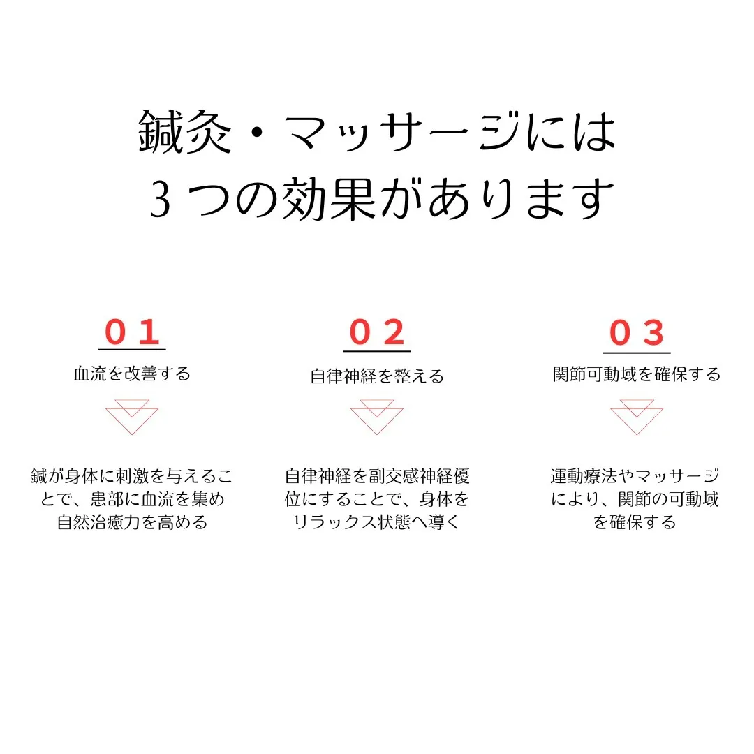 こんにちは！今日は、鍼灸とマッサージの素晴らしい効果をみなさ...