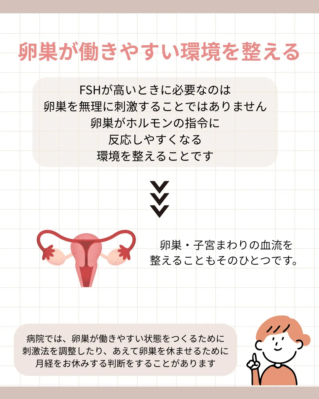 FSHが高いと言われたとき、